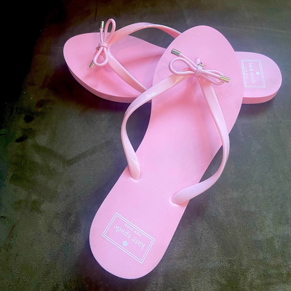Kate Spade soft pink with gold ♠️ spade trimming! Almost new ... Beautiful
